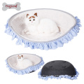 All season Oval Puppy Bed Cat Kitten Cave Washable Covers